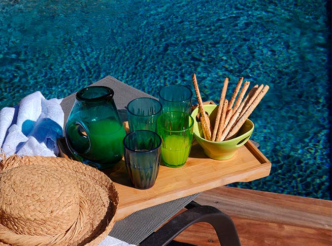 buffet aperitif cocktail piscine villa verroust